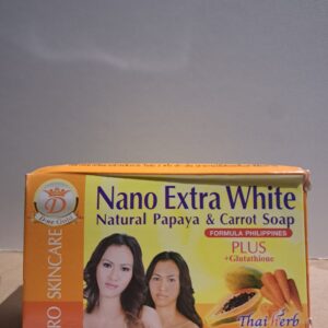 Nano Extra White Natural papaya & Carrot